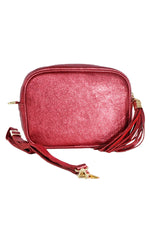 Load image into Gallery viewer, Metallic Leather Camera Bag
