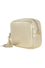 Load image into Gallery viewer, Metallic Leather Camera Bag
