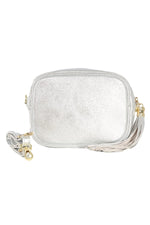 Load image into Gallery viewer, Metallic Leather Camera Bag
