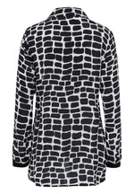Load image into Gallery viewer, Monochrome Pattern Print Shirt 425101
