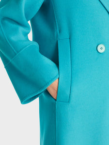 Turquoise Pure Wool Coat WC 11.02 W33