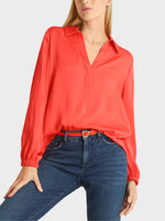 Load image into Gallery viewer, Polo-style Blouse WC 51.09 W08
