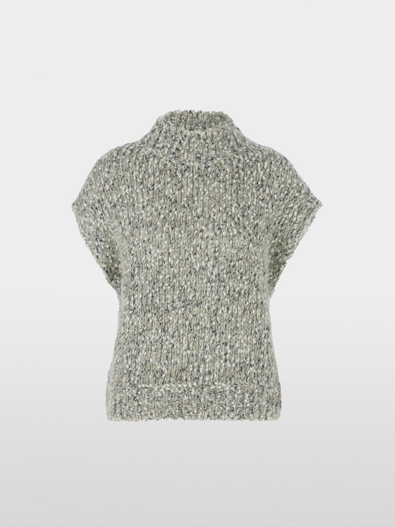 Bouclé Knit Sleeveless Top with Sequins XC 41.10 M13