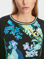 Load image into Gallery viewer, Printed Blouse with Raglan Sleeves XS 51.11 W09
