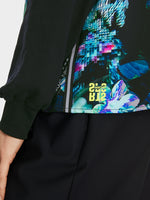 Load image into Gallery viewer, Printed Blouse with Raglan Sleeves XS 51.11 W09
