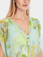 Load image into Gallery viewer, Floral Print Mesh Midi Dress YC 21.43 J53
