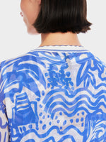 Load image into Gallery viewer, Francis Printed Knitted Twin Set YC 39.07 M58
