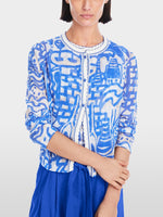 Load image into Gallery viewer, Francis Printed Knitted Twin Set YC 39.07 M58
