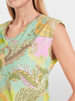 Load image into Gallery viewer, Exotic Leaf Motif T-shirt YC 48.23 J36
