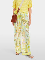 Load image into Gallery viewer, Exotic Floral Print Trousers YC 81.56 J38
