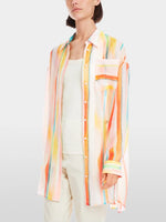 Load image into Gallery viewer, Batik Stripe Long Shirt YS 51.26 W56
