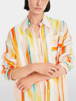 Load image into Gallery viewer, Batik Stripe Long Shirt YS 51.26 W56
