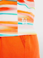 Load image into Gallery viewer, Tie-dye Stripes Top YS 61.19 J68
