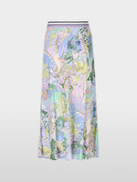 Load image into Gallery viewer, Sushi Print Midi Skirt YS 71.10 W50
