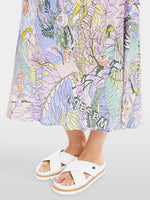 Load image into Gallery viewer, Sushi Print Midi Skirt YS 71.10 W50
