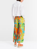 Load image into Gallery viewer, Wolin Hawaiian Print Trousers YS 81.56 W42
