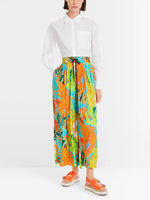 Load image into Gallery viewer, Wolin Hawaiian Print Trousers YS 81.56 W42
