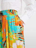 Load image into Gallery viewer, Wolin Hawaiian Print Trousers YS 81.56 W42
