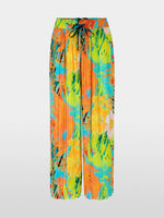 Load image into Gallery viewer, Wolin Hawaiian Print Trousers YS 81.56 W42
