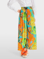 Load image into Gallery viewer, Wolin Hawaiian Print Trousers YS 81.56 W42
