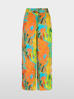 Load image into Gallery viewer, Wolin Hawaiian Print Trousers YS 81.56 W42
