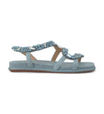 Load image into Gallery viewer, Denim Blue Snake Sandal V251605
