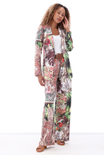 Load image into Gallery viewer, Bold Multi-Pattern Wide-Leg Trousers A331
