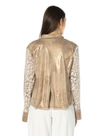 Load image into Gallery viewer, Mordoré Shirt with Devoré Detailed Sleeves
