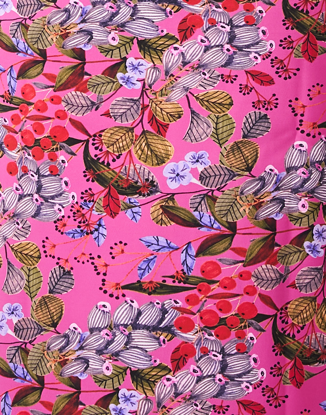 Aella Pink Print Dress