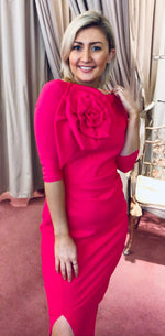 Load image into Gallery viewer, Verbena Floral Motif Dress
