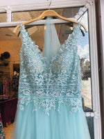 Load image into Gallery viewer, Embroidered Bodice Maxi Dress 99406
