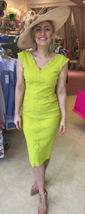 Chiara Boni Martixa Dress in Green Grape