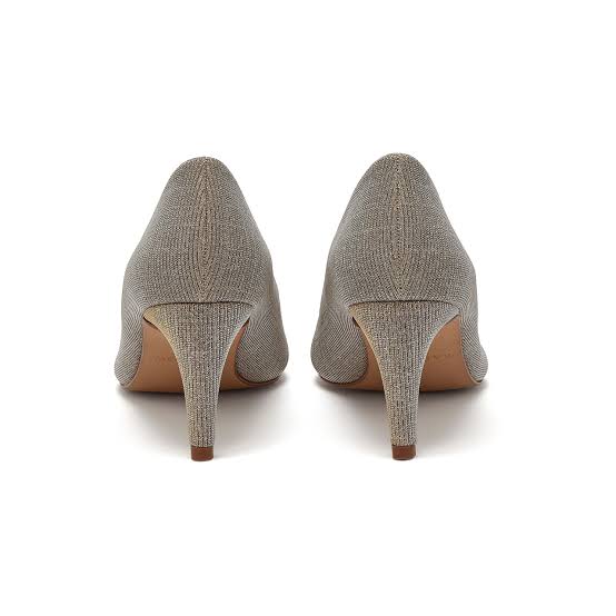 Stella Metallic Court Shoes