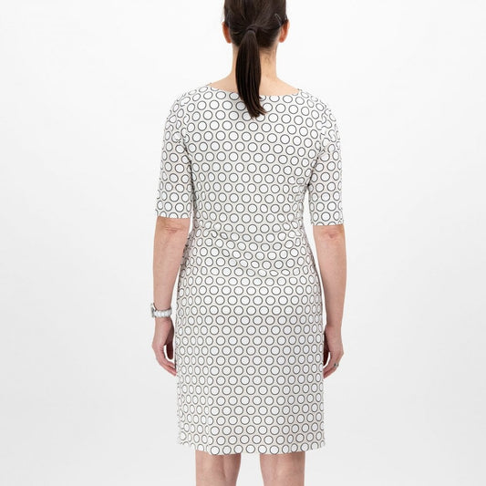 Polka Dot Knot Dress J4236