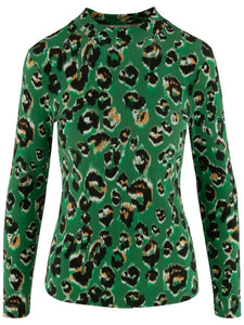 Green Animal Print Long sleeve XS 48.41 J70