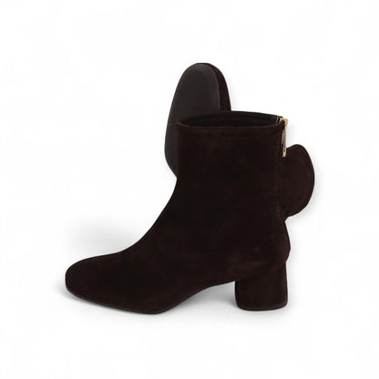Black Suede ankle boots 29262