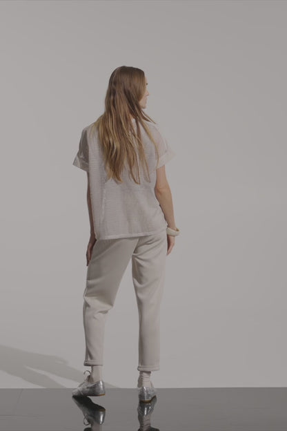 Scuba Jersey Pull-On Jogger Trousers