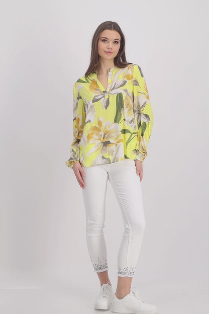 Floral Pattern Blouse 408538