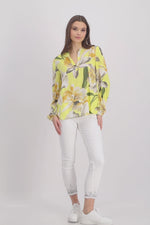 Load and play video in Gallery viewer, Floral Pattern Blouse 408538
