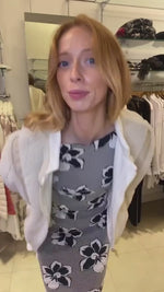 Load and play video in Gallery viewer, 3D Basella Floral Sheath Dress
