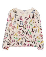 Load image into Gallery viewer, Shoe Motif Wool Jumper NDA911

