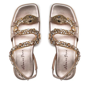 Bronze Diva Snake Sandal