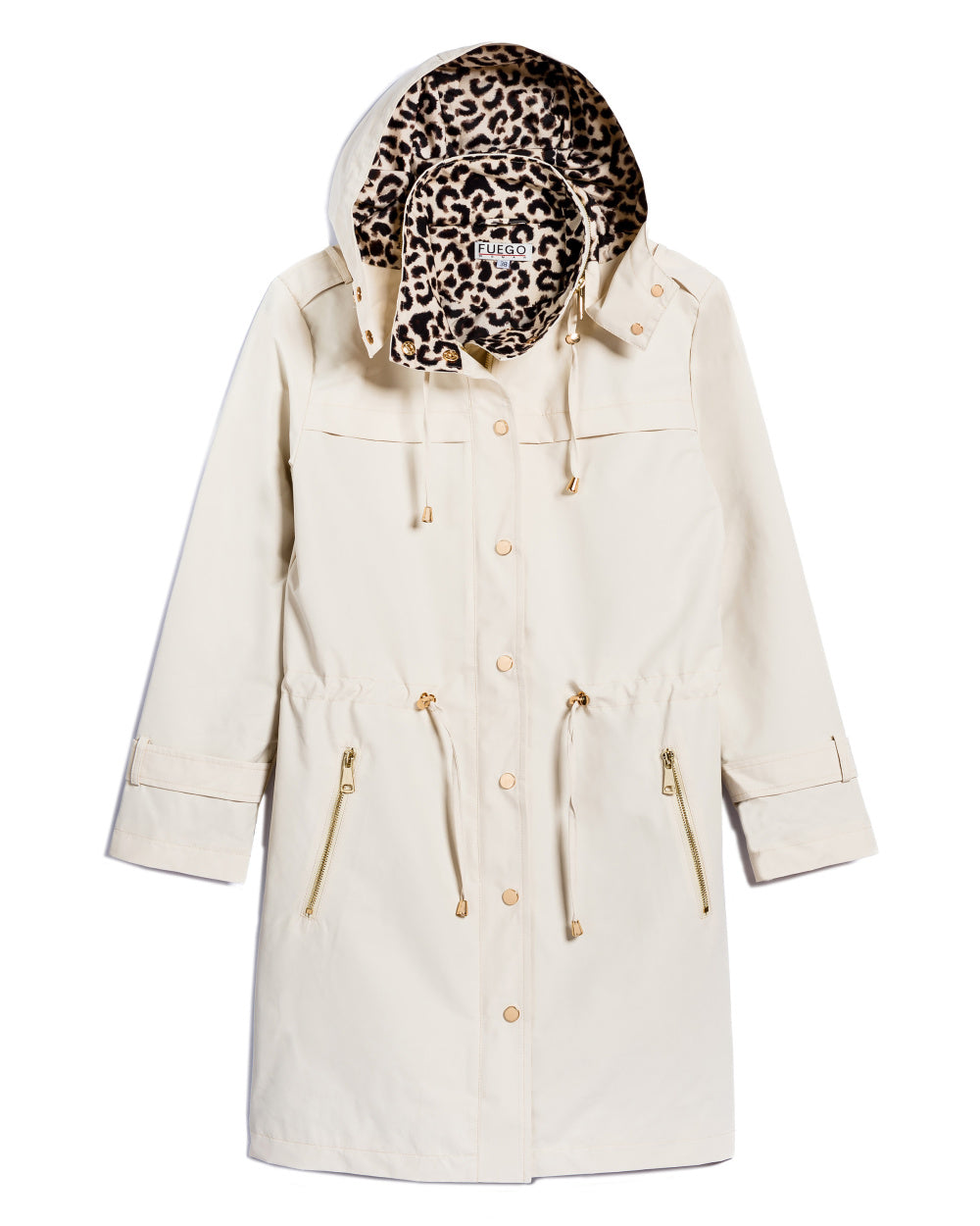 Fuego Water Repellent Trench Coat
