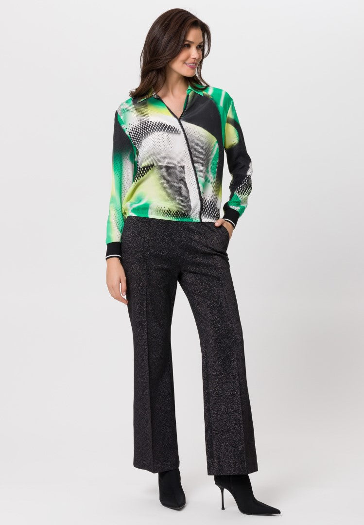 Tuzzi Slip-on Blouse with All-over Print 421110