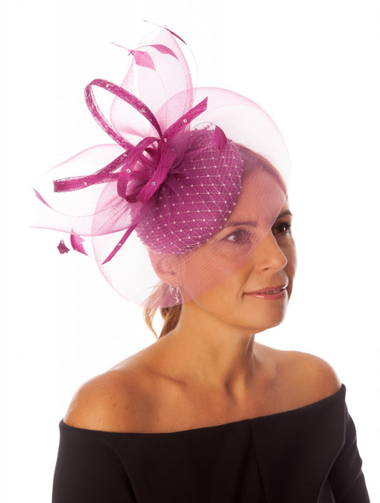 Pill Box Style Fascinator SG809