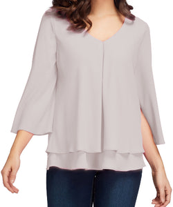 Frank Lyman Double Layered Tunic Top 176335 - Lucindas on-line