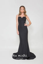Load image into Gallery viewer, Pia Michi Black Evening Gown 1935
