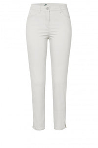 Toni Be Loved White Crop Jeans