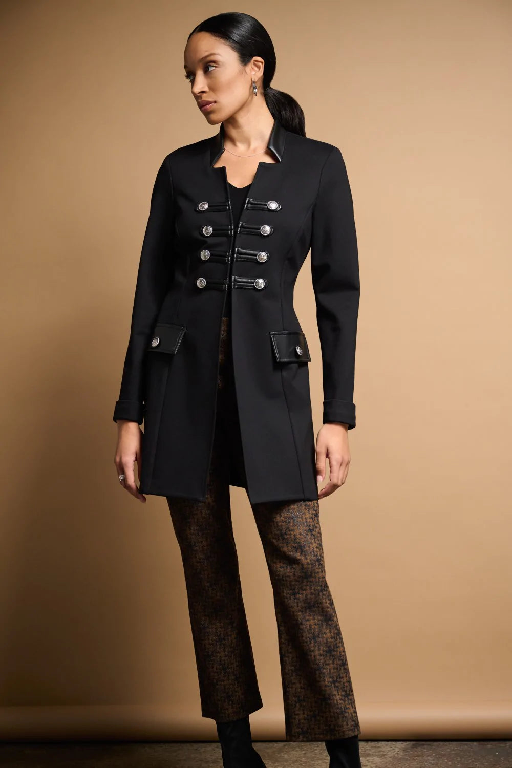 Black field jacket womens hotsell