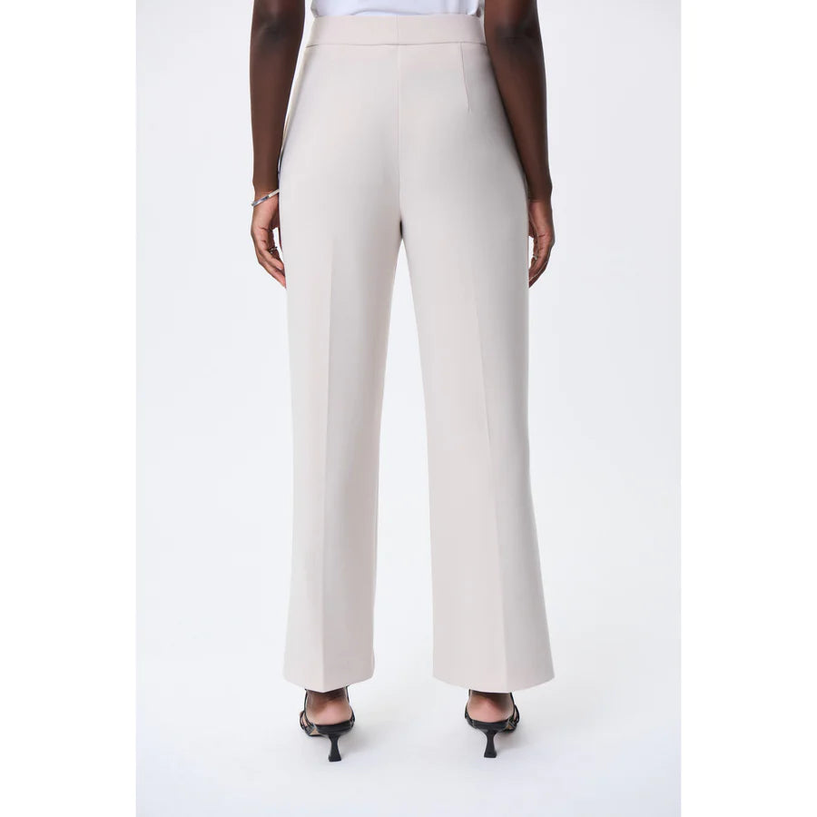 Wide Leg Pleated Trousers 231136
